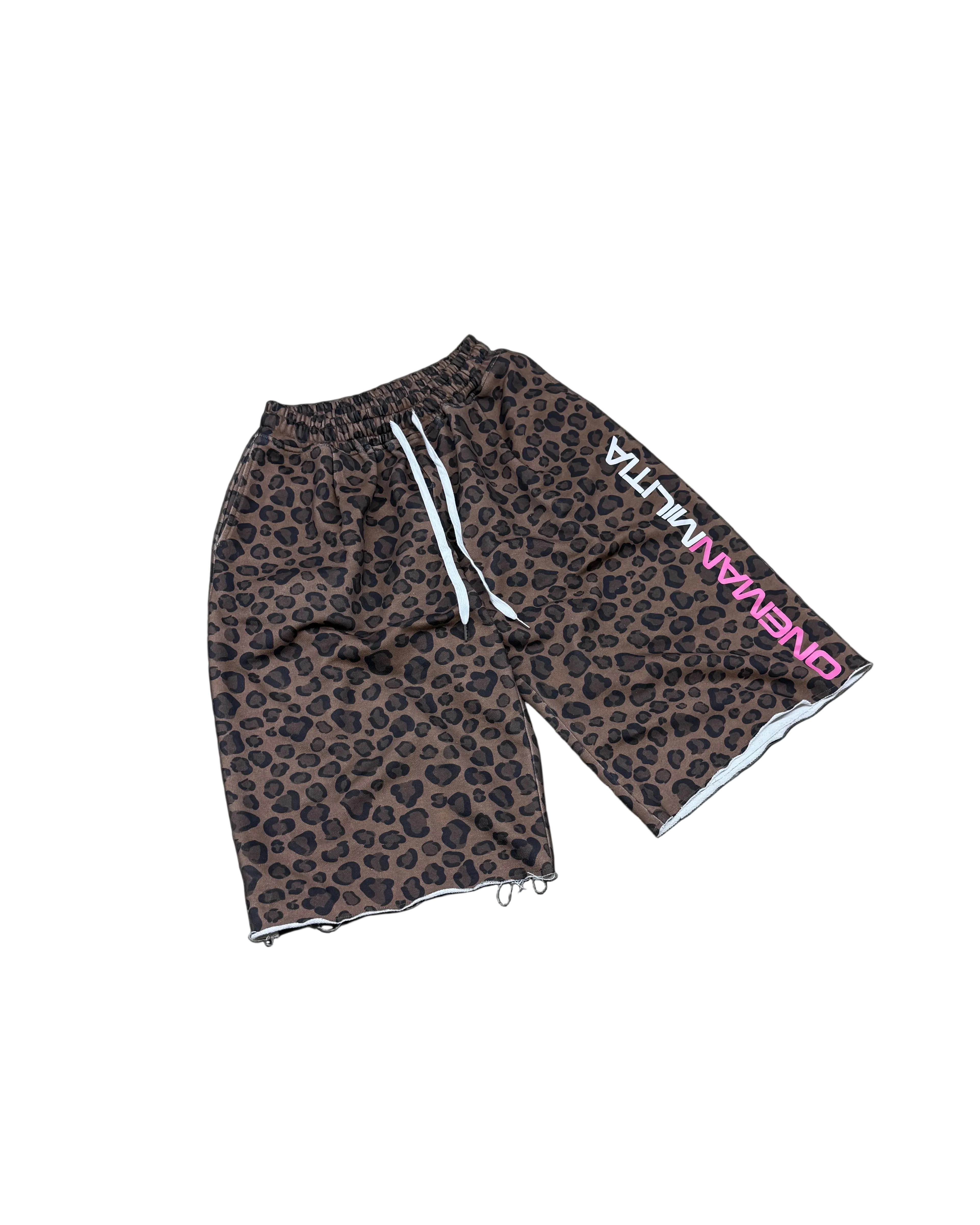 Cheetah Sweat Shorts (3/4)