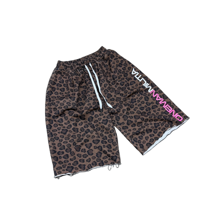 Cheetah Sweat Shorts (3/4)